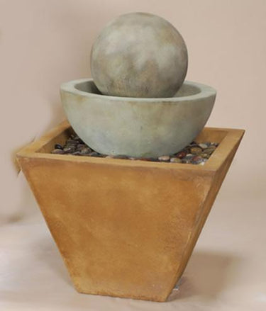 Prima Outdoor Cast Stone Garden Fountain Medium Fountain Tuscan